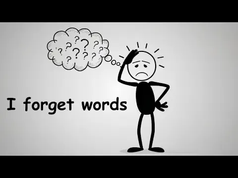 Do you forget words when you speak English