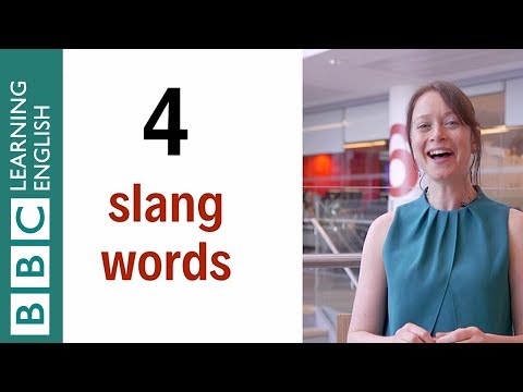 4 slang words: English in a Minute
