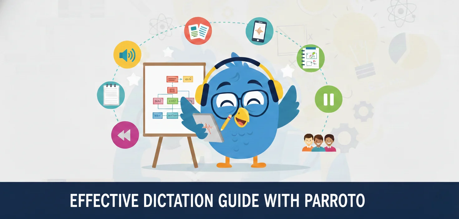 Elevate Your English Listening Skills: An Effective Dictation Guide with Parroto